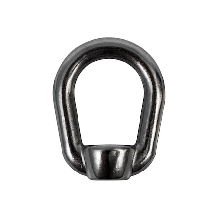 Aztec Lifting Hardware Round Eye Nut, 1/2"-13 Thread Size, 3/8 in Thread Lg, 18-8 Stainless Steel, Polished SEN012